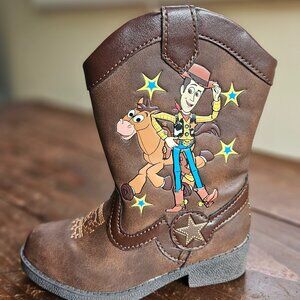 Toy Story Woody & Bullseye Cowboy Boots | Size 7 Toddler